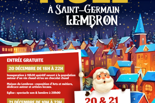 L’esprit de Noël à St Germain Lembron